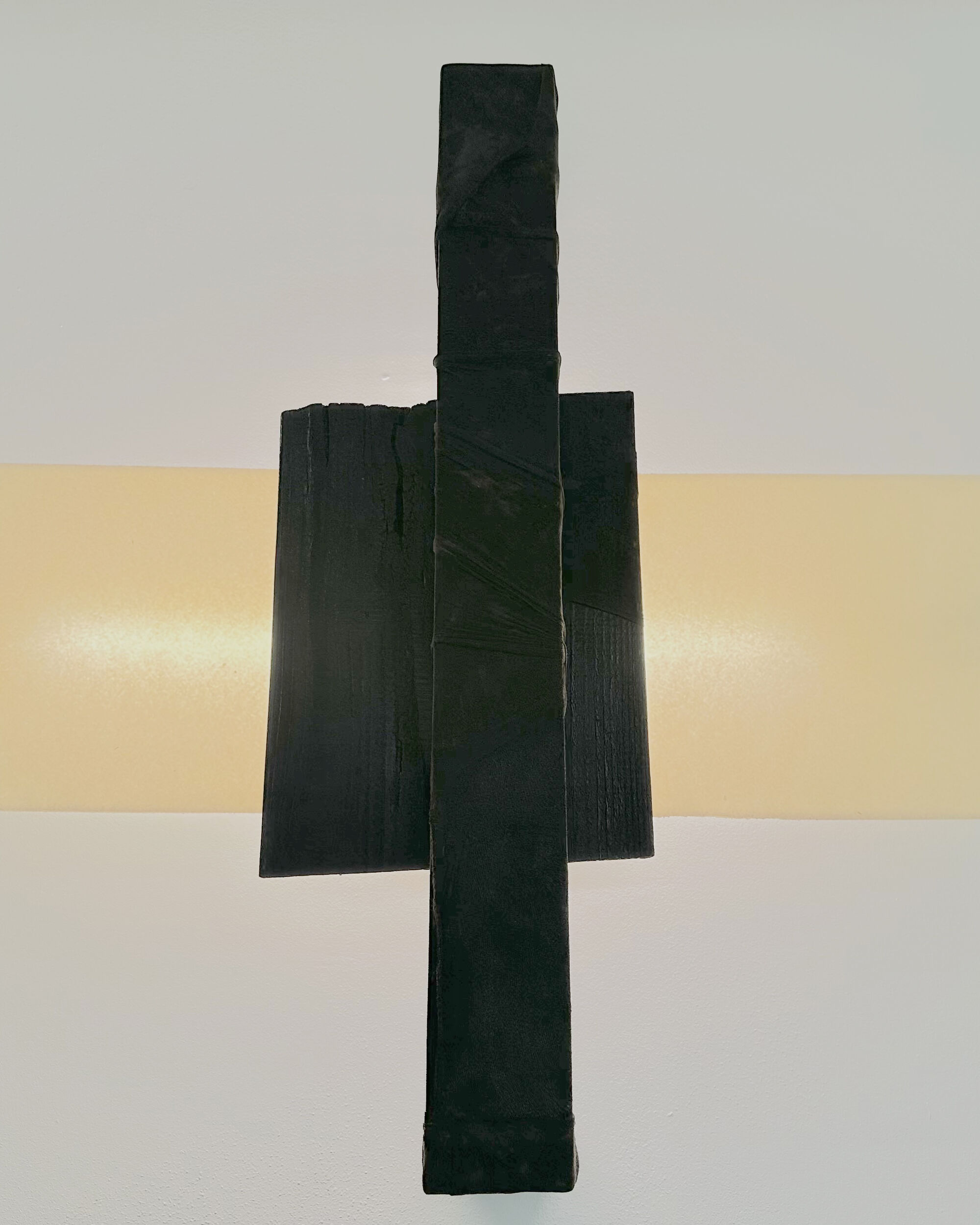 Emma clarke charred wood wall light