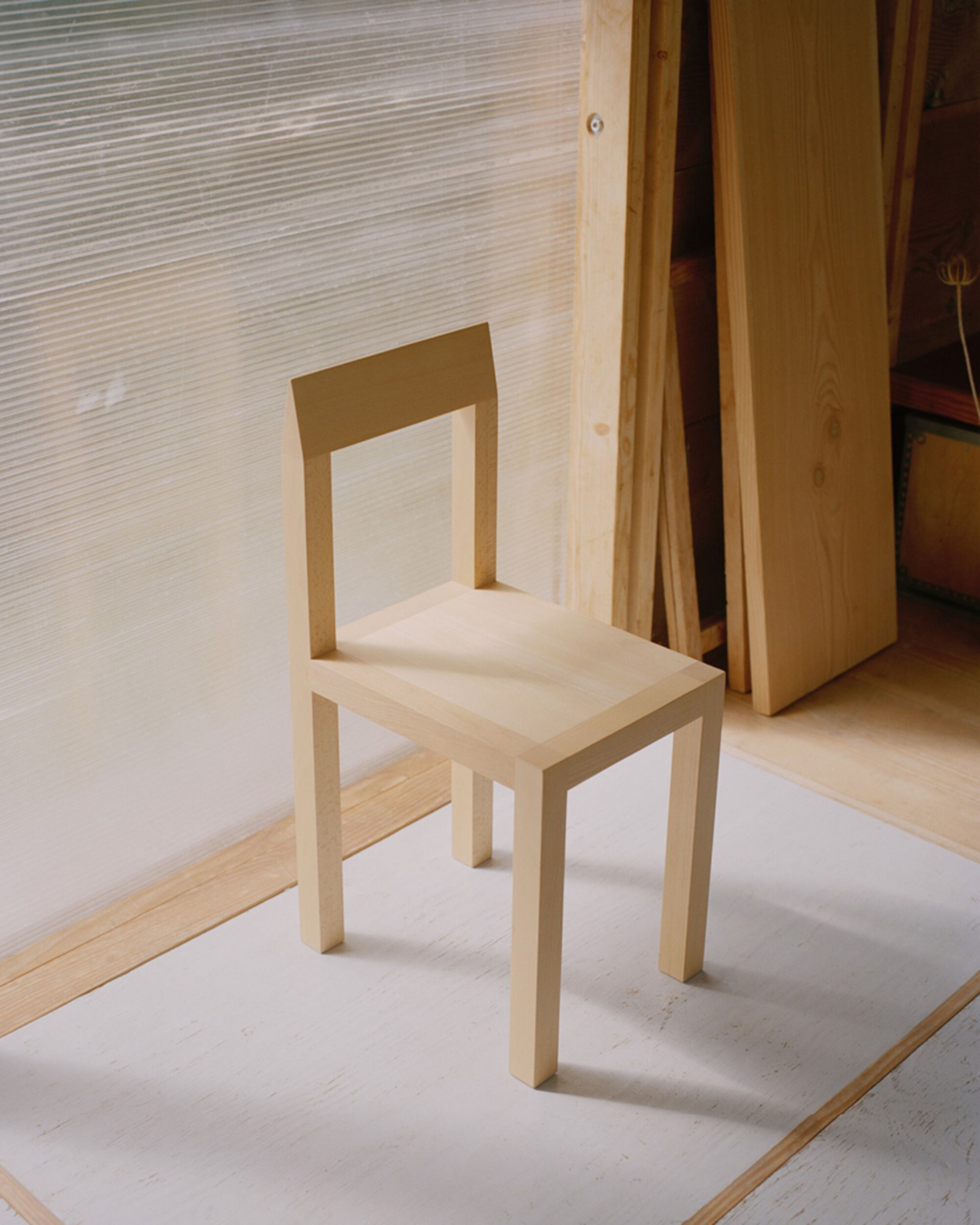 Nick ross minimal birch chair